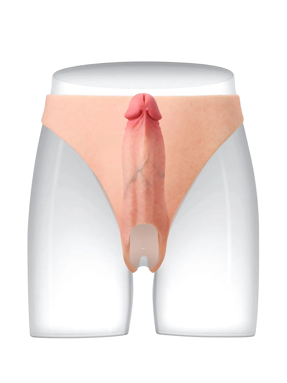 Daenerys:Arnés Strap-On Hueco • Extensión de Pene • Manga para Disfunción Eréctil - 20 cm