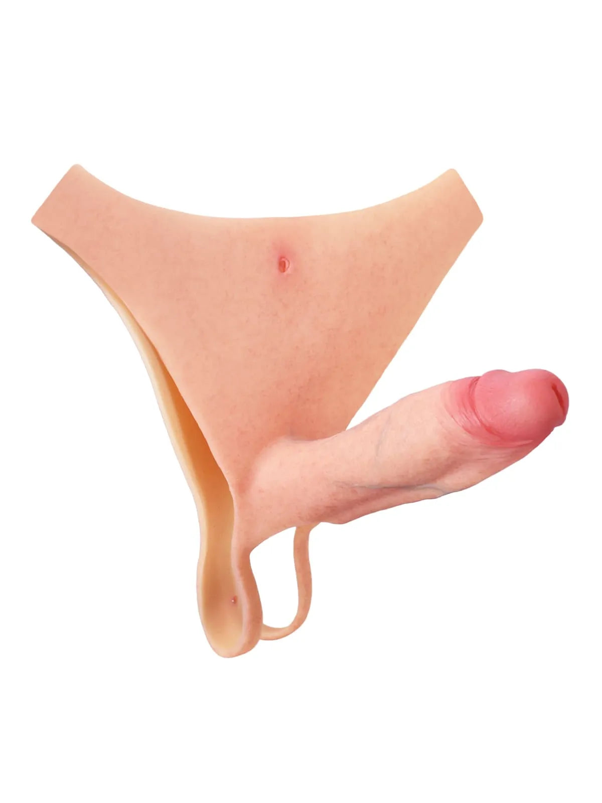 Daenerys - Arnés Strap-On Hueco, Extensión de Pene, Manga Disfunción Eréctil - 20cm