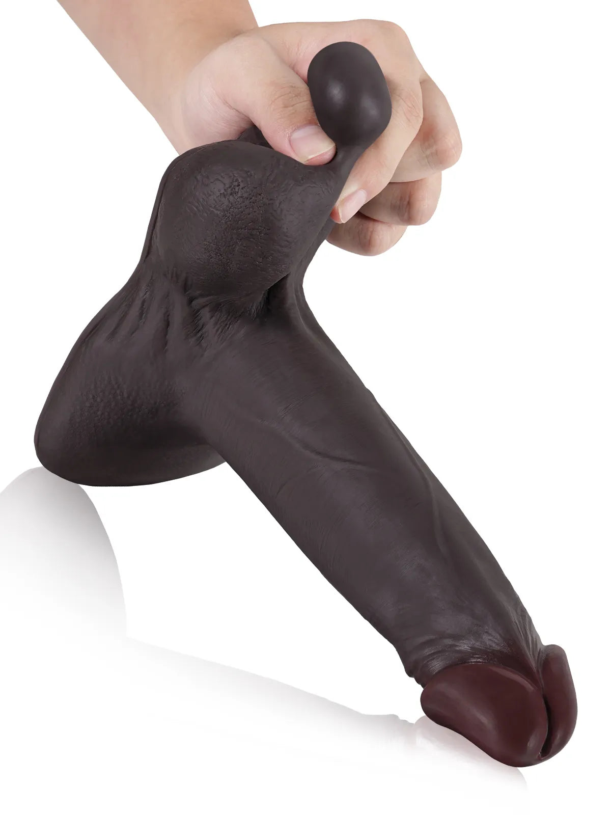 Diego - Consolador con Piel Deslizante, Testículos Móviles y Sistema Vac-U-Lock - 23,3 cm