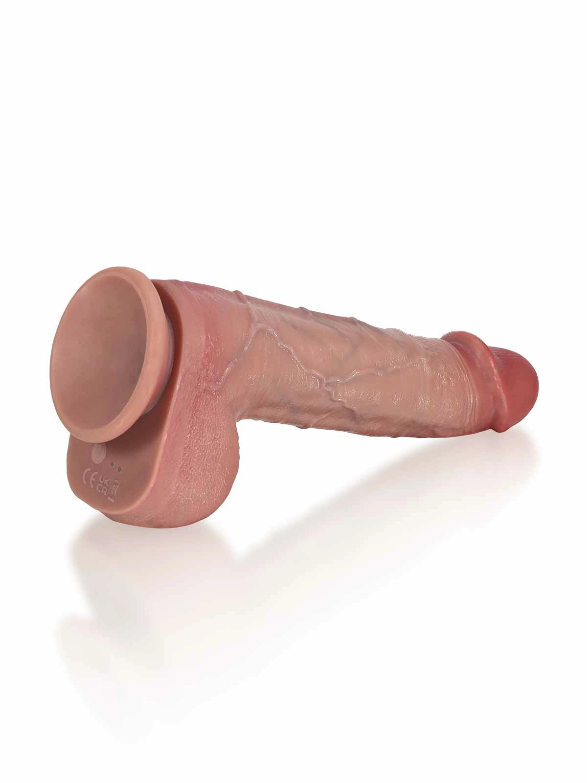 Dominic - Dildo Vibrador con Glande Grande y Función de Calor - 25 cm