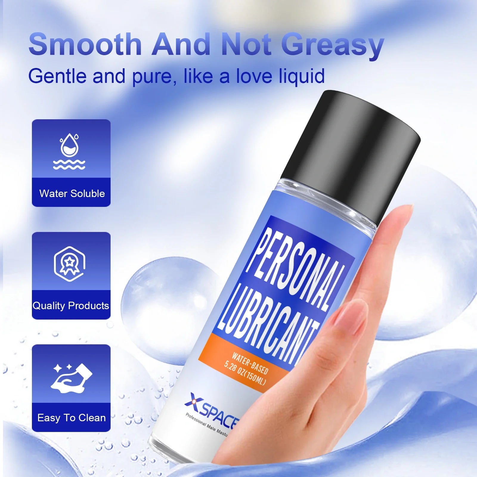 Lubricante a base de agua Perfect Glide para dildos Realdildo