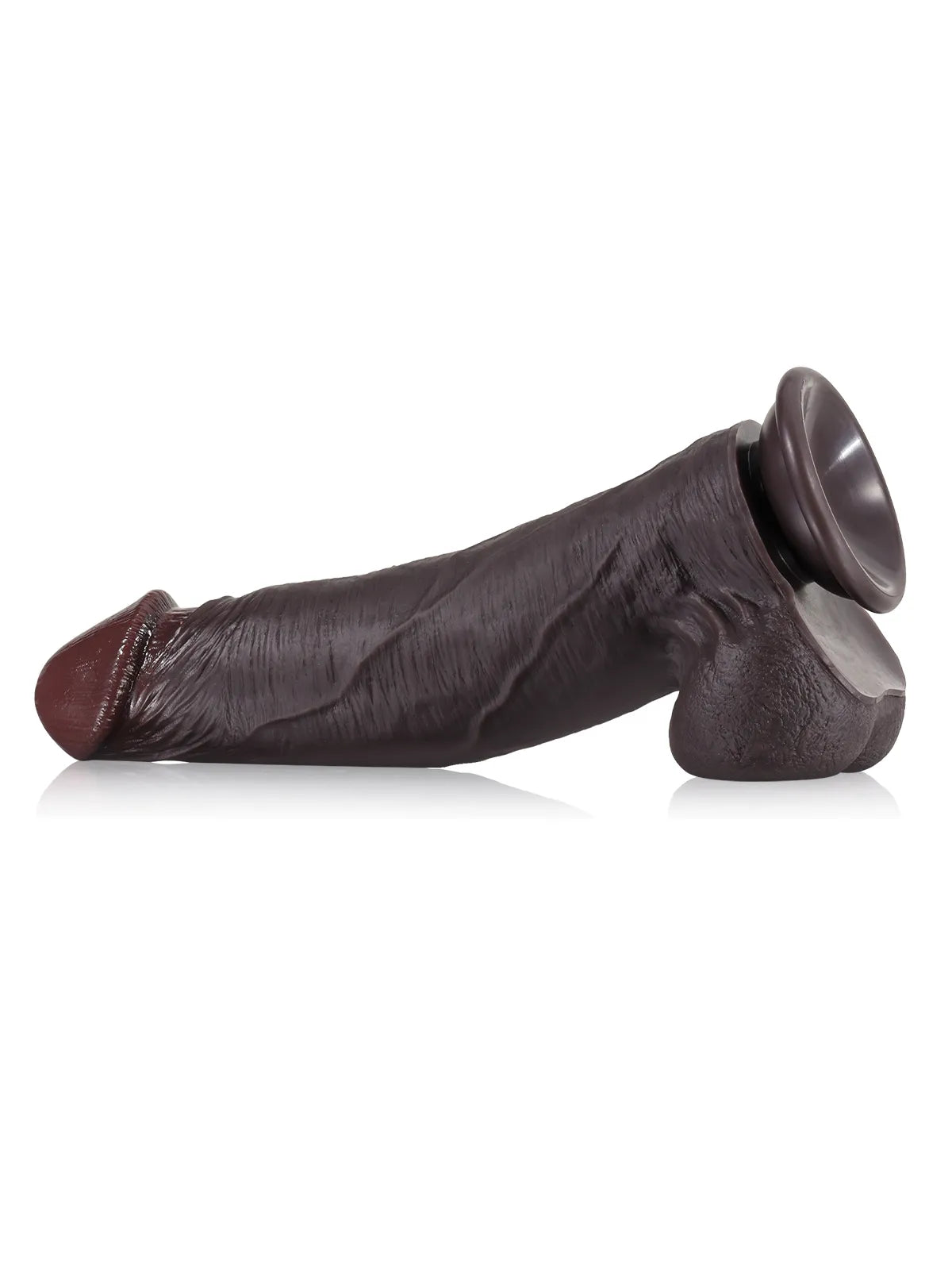 Raimundo - Consolador con Piel Deslizante y Testículos Móviles, Extra Grueso - 23,3 cm