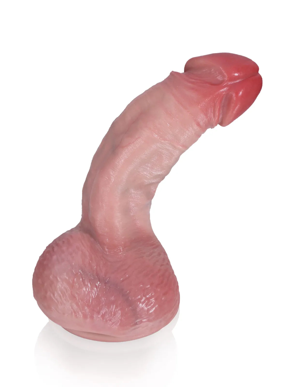 Mike - Consolador Realista Pequeño y Suave para Principiantes - 19 cm