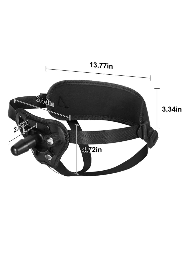 Arnés Strap-On Vac-U-Lock con Conector Seguro para Consoladores