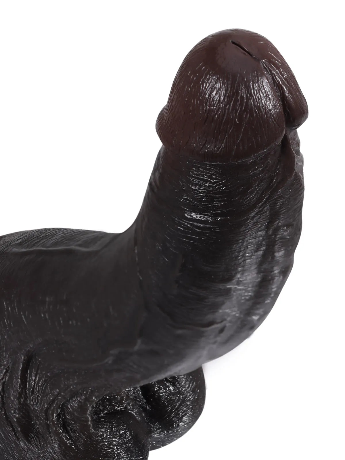 Cameron - Consolador Grande con Testículos Arrugados y Suaves - 24 cm