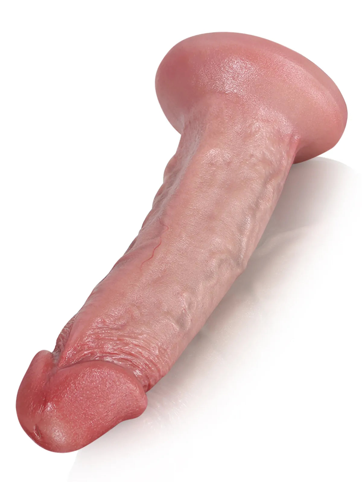 David - Consolador Anal Grande de Silicona Suave con Glande Hinchado - 29 cm