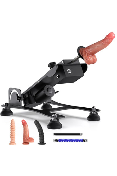 La Vibeo Máquina Sexual con Motor 64,8W, Recorrido Ajustable y Mando Inalámbrico