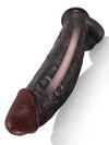 Farid - Consolador Grande y Grueso de Realista con Núcleo Metálico Flexible - 30,5 cm