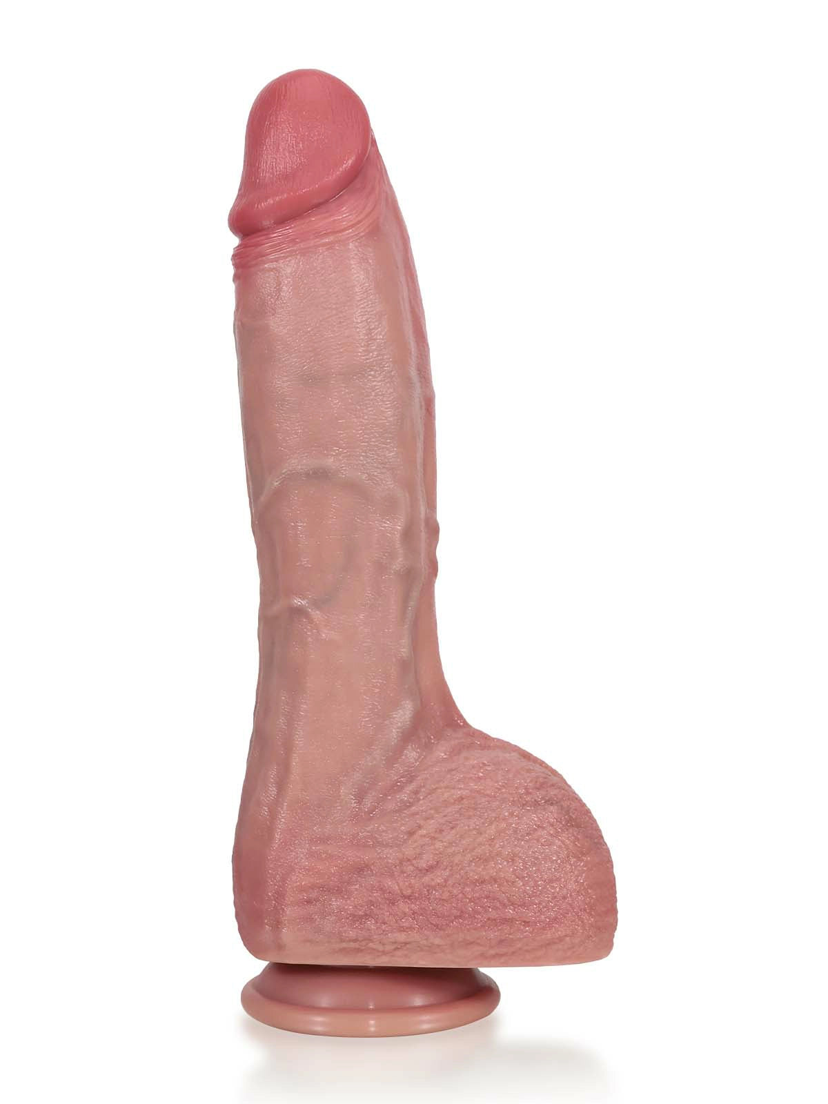Vincent - Dildo Vibrador con Calor y Grosor Progresivo - 28 cm