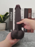 Diego - Consolador con Piel Deslizante, Testículos Móviles y Sistema Vac-U-Lock - 23,3 cm