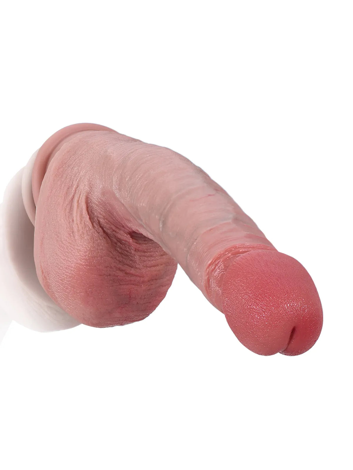 Robert - Consolador Realista con Cabeza Grande y Textura Natural - 22,2 cm